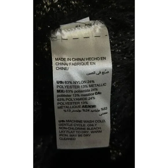 Chico's Zig-Zag Fuzzy Soft Jacquard Pullover Sweater NWT Size US LARGE - Picture 9 of 10